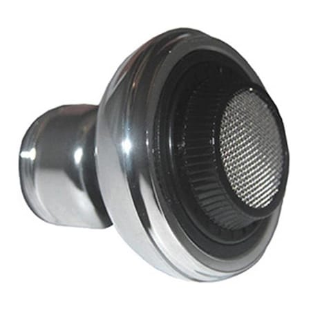 Larsen Supply Co Larsen Supply 09-1215 Black & Chromeome Plastic Swivel Spray Kitchen Aerator 133170